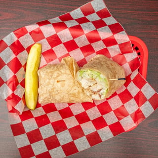 Grilled Buffalo Chicken Wrap